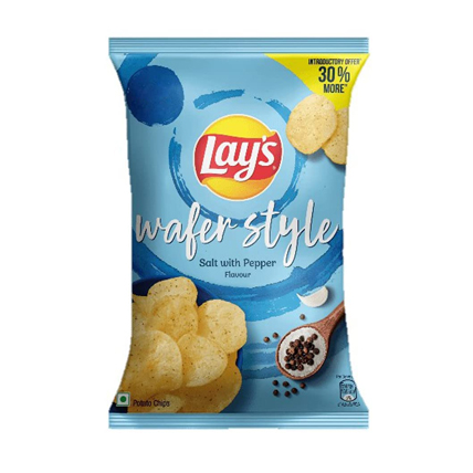 Lays Chips Wafer Style Salt With Pepper Flavour